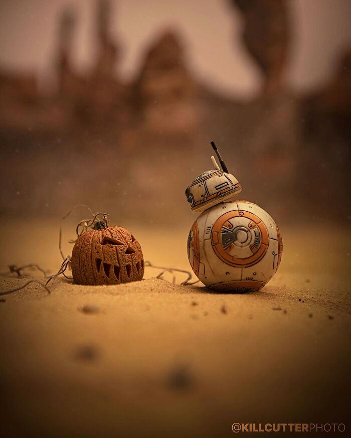 33 action figures turned into cinematic scenes and wild pop culture mashups