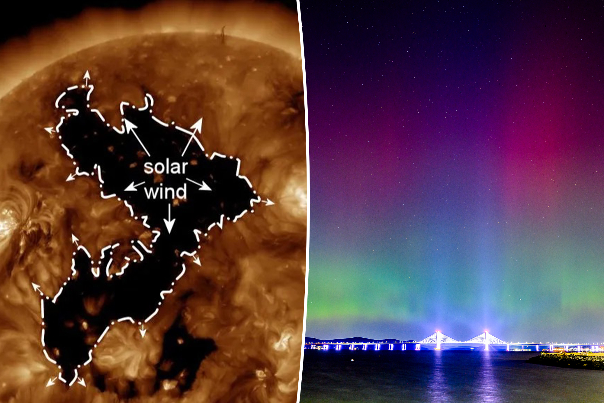 Northern lights could light up across the US this weekend thanks to a ...