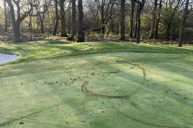 Golf club in ‘full extent of the law’ warning over bike damage to ...