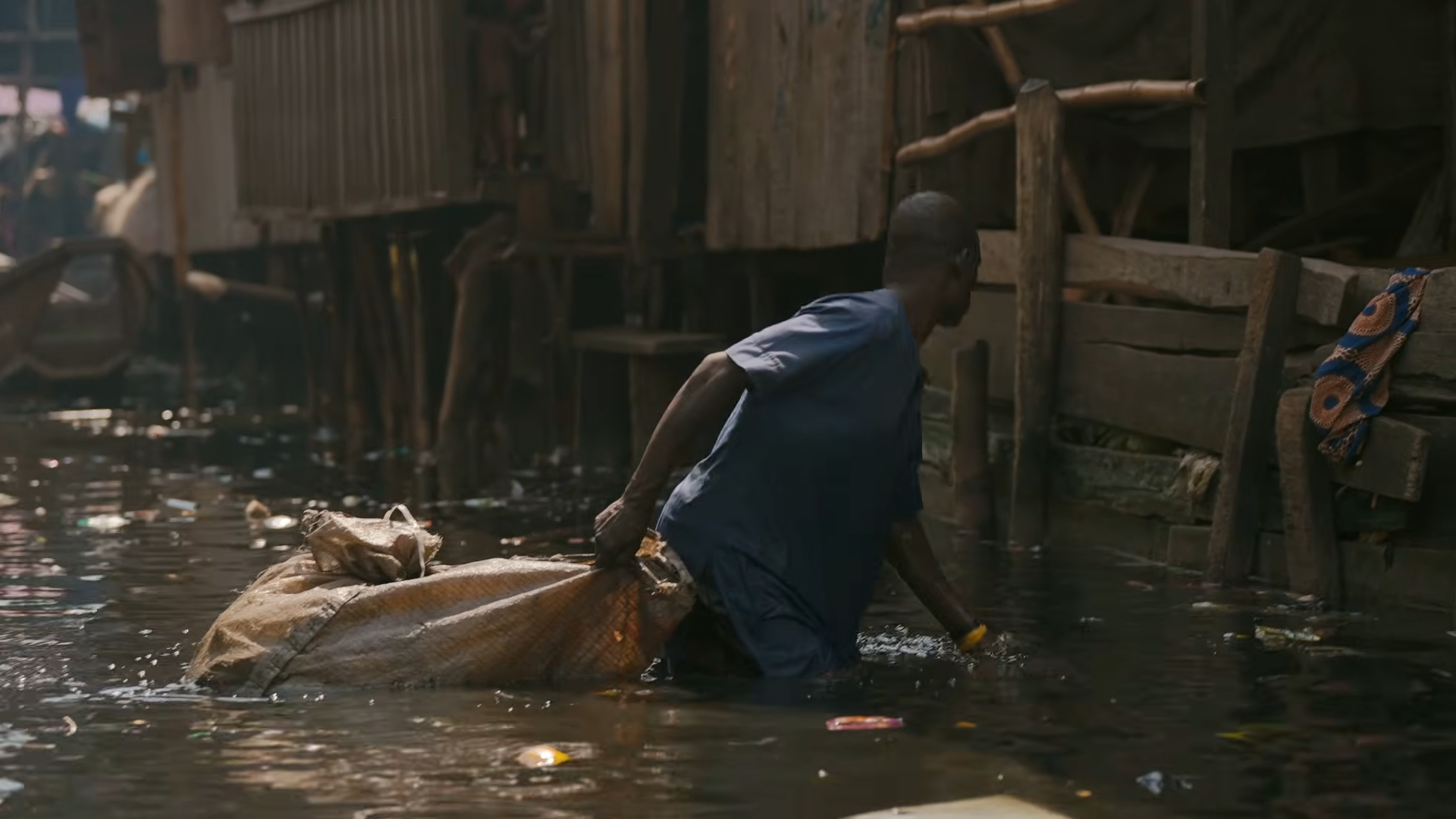 They live above toxic water with no escape and no help