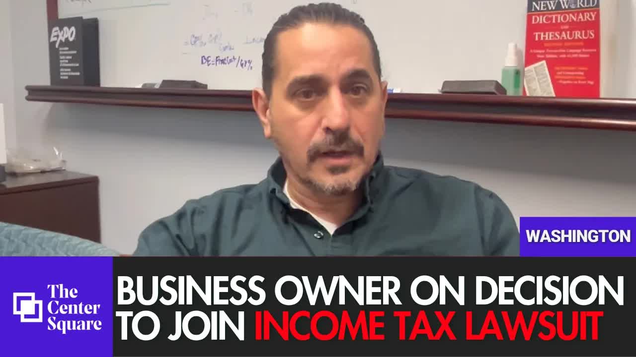 Business owner on his decision to join the lawsuit against the income tax