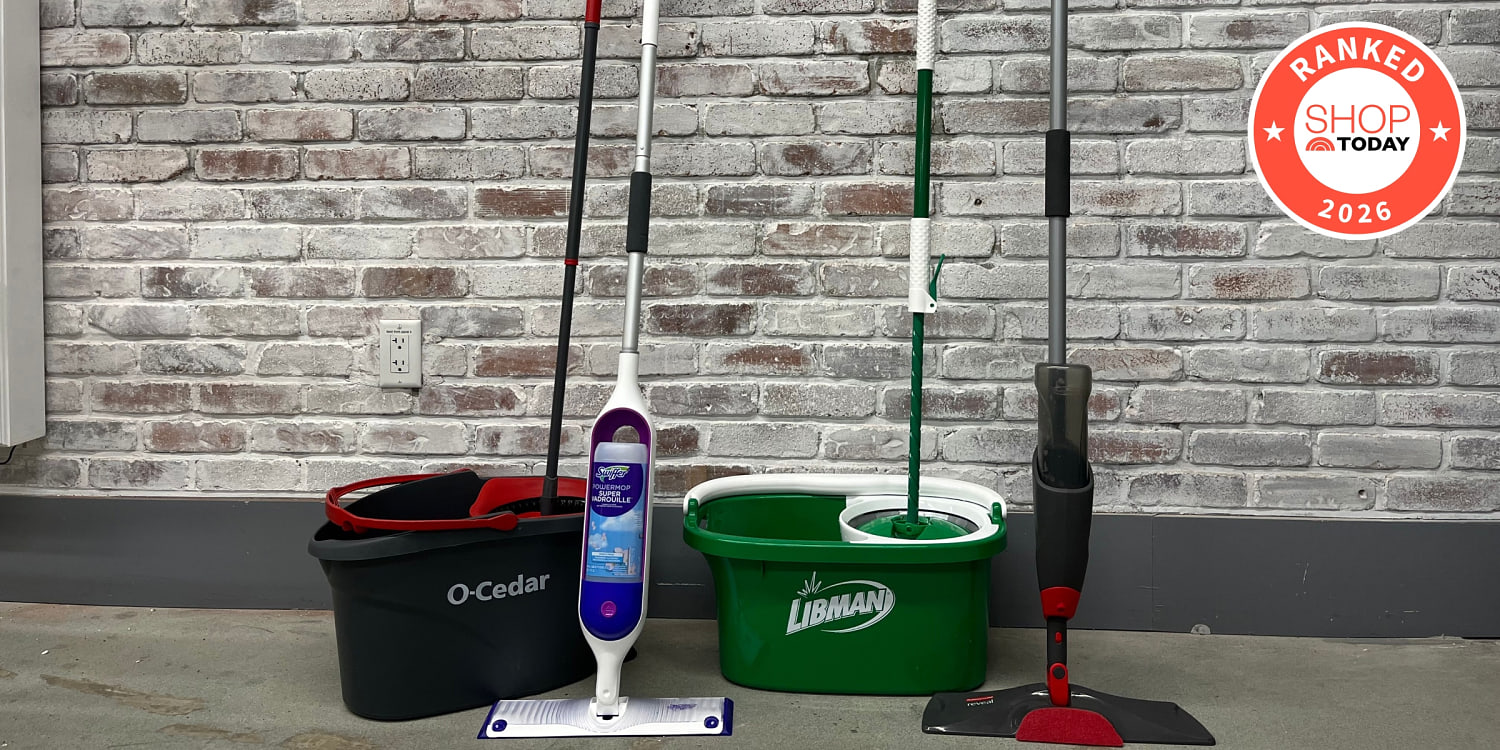 The best mops for tough spills, tested and ranked