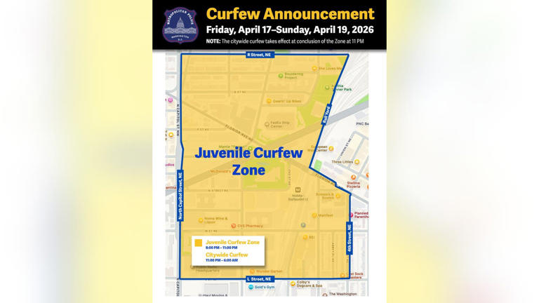 DC expands juvenile curfew zones across four neighborhoods