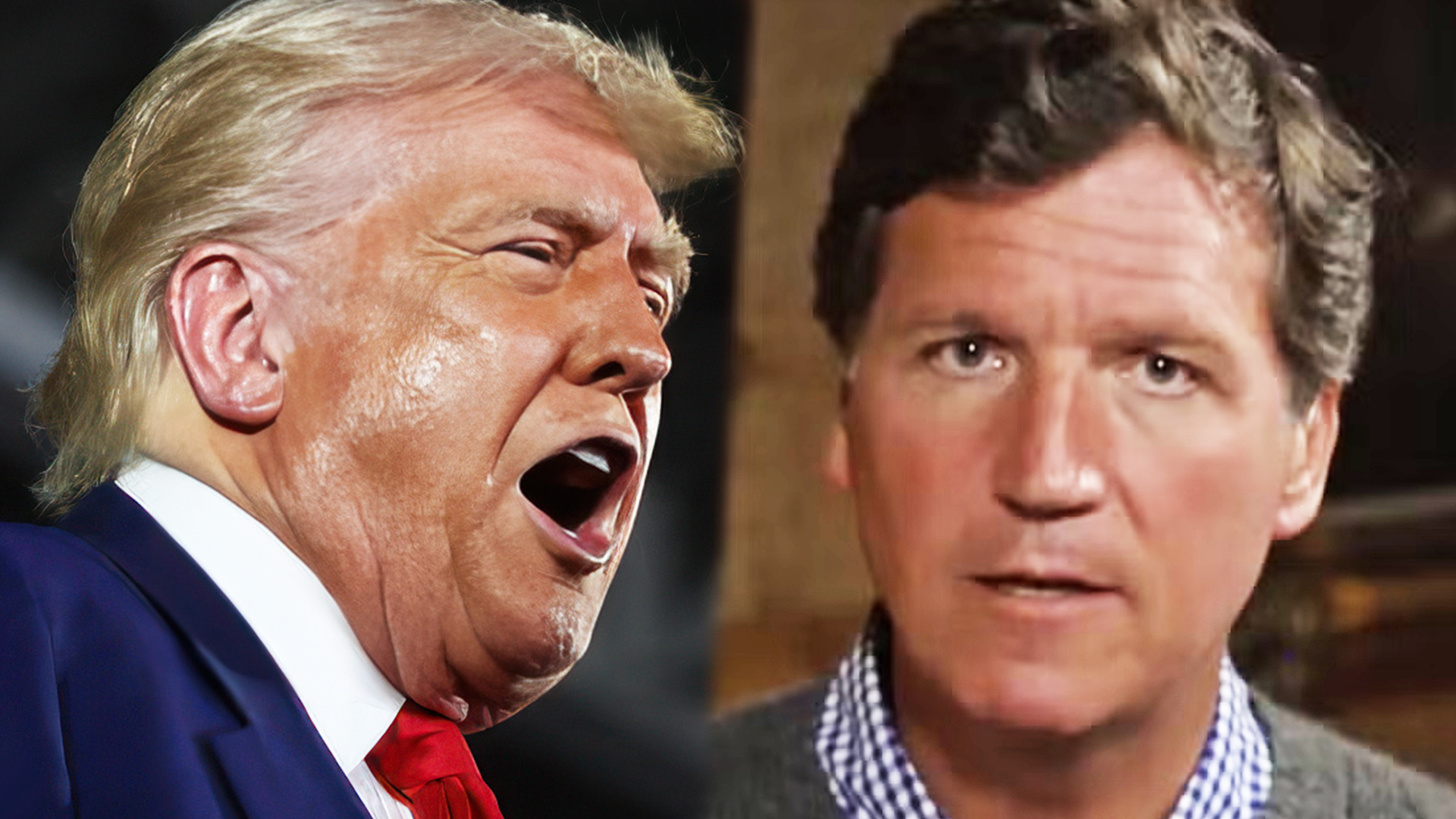 Trump criticizes Tucker Carlson and former allies