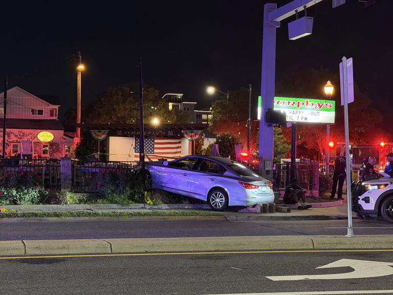 Multiple injured after car crashes into patio in Virginia Beach