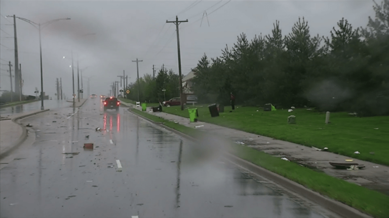 Damage reported following severe storms in Kansas City metro