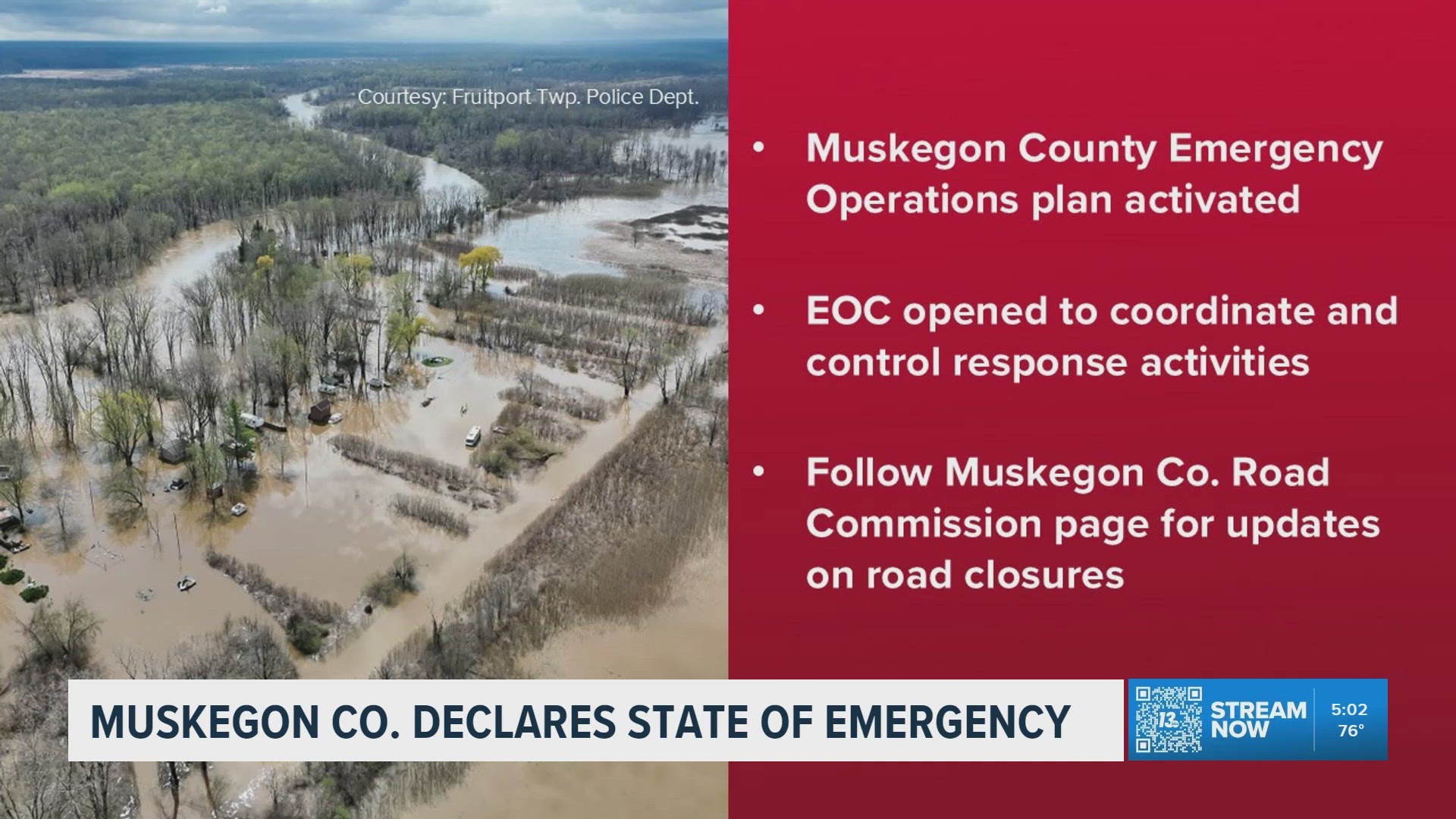 Muskegon County declares state of emergency