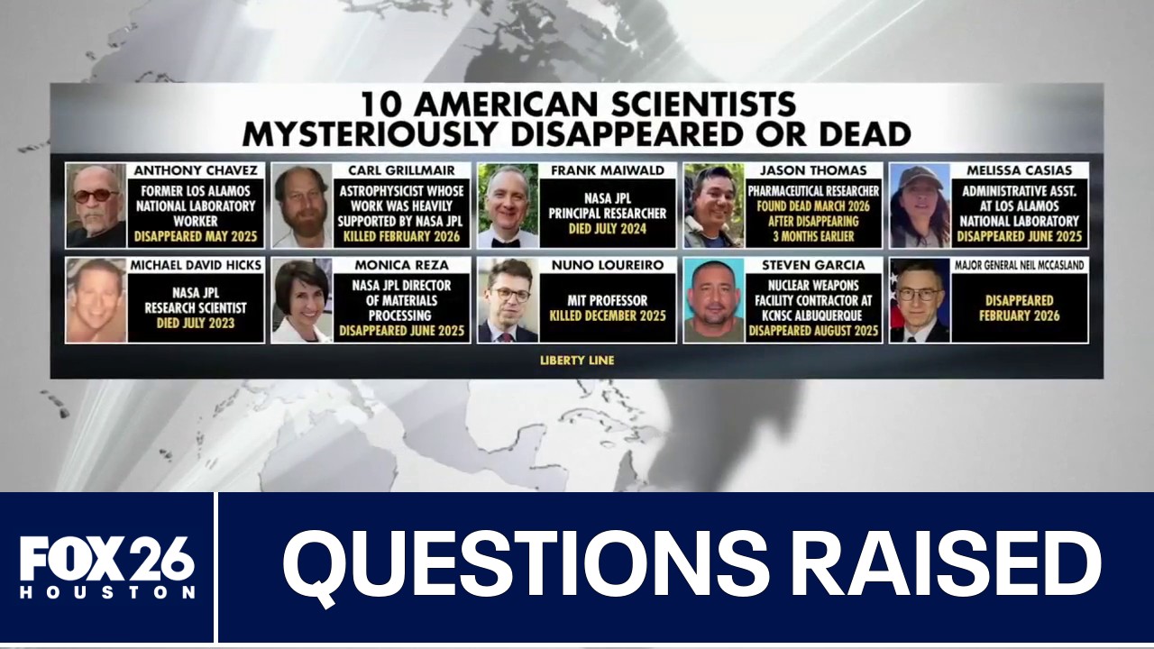US scientists' deaths, disappearances under investigation