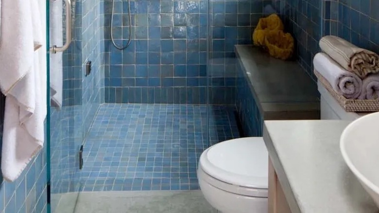 15 bathroom floor tiles that immediately scream vintage style