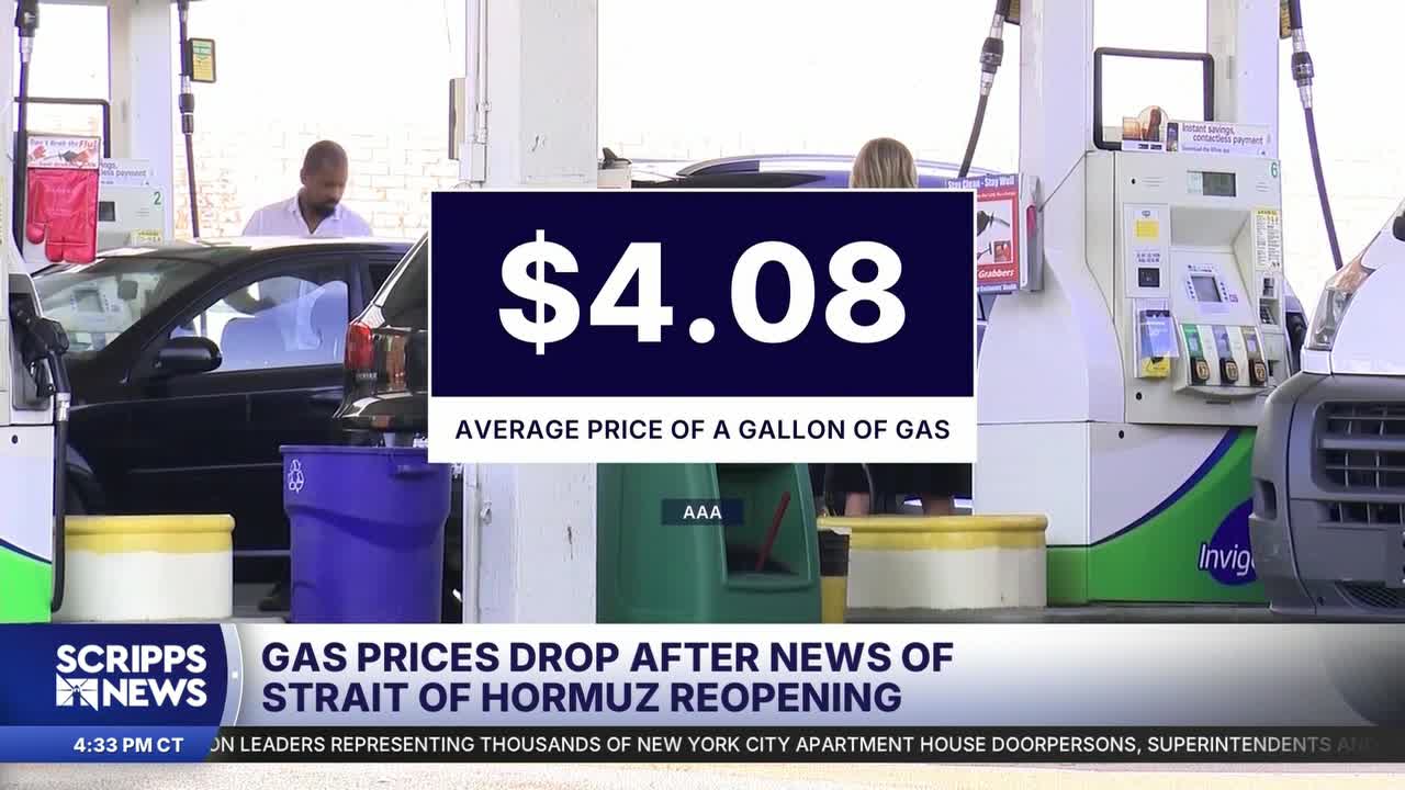 Oil markets immediately drop after Trump and Iran say Hormuz is open