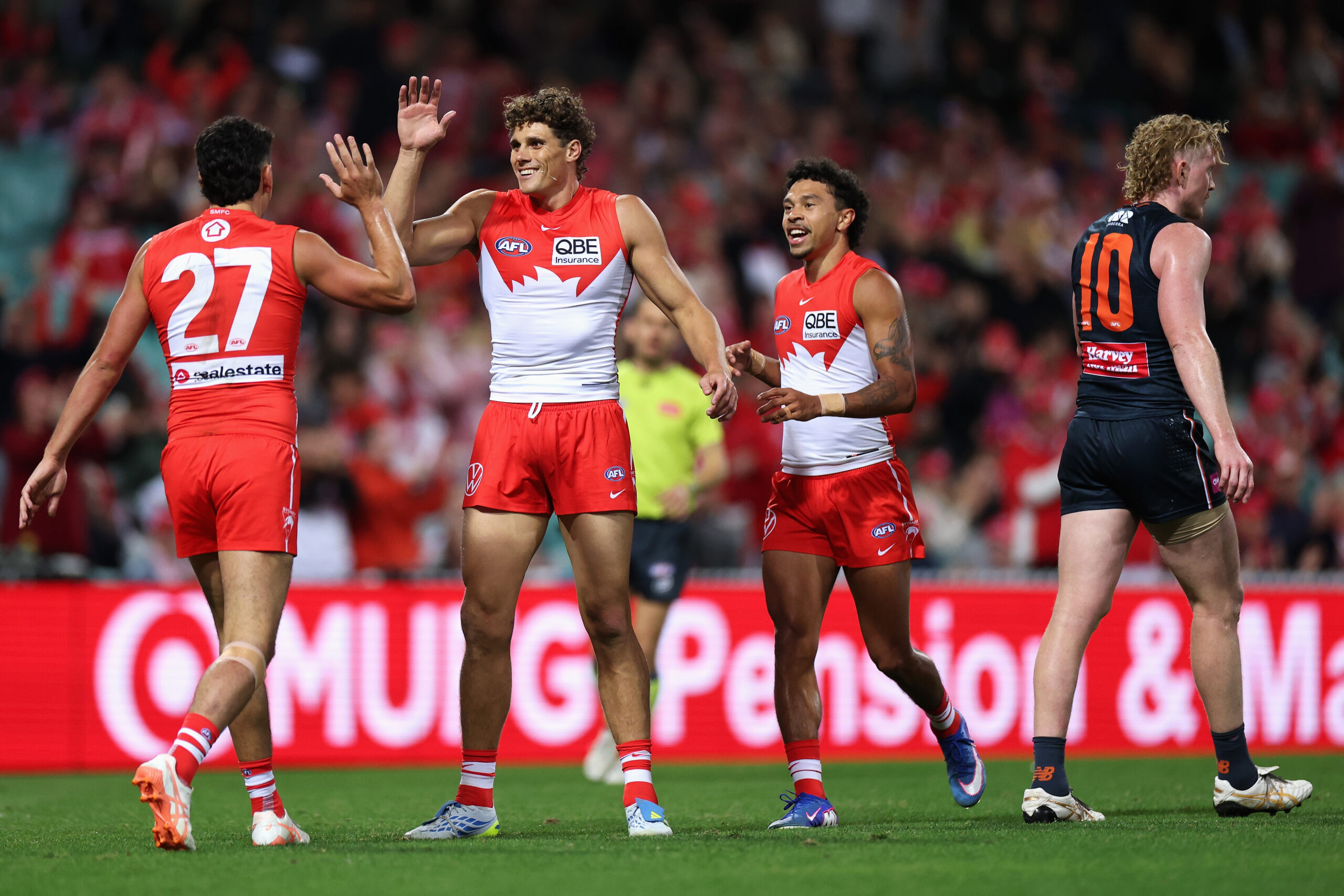 A Swan has announced himself as one of the league’s premier players