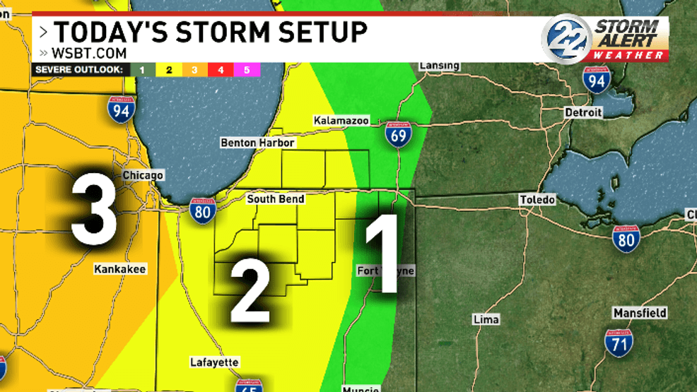 Severe storms possible again tonight as cold front moves through area