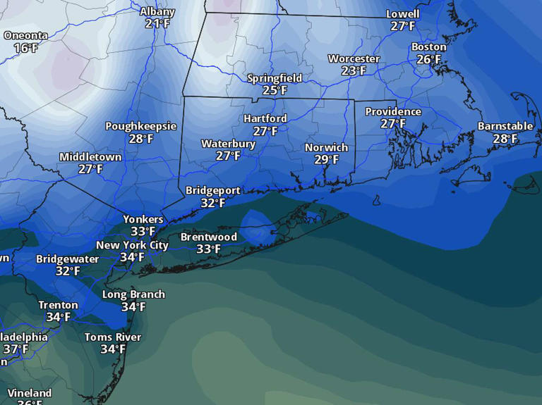 After record CT warmth, temperatures to drop 40-plus degrees this weekend