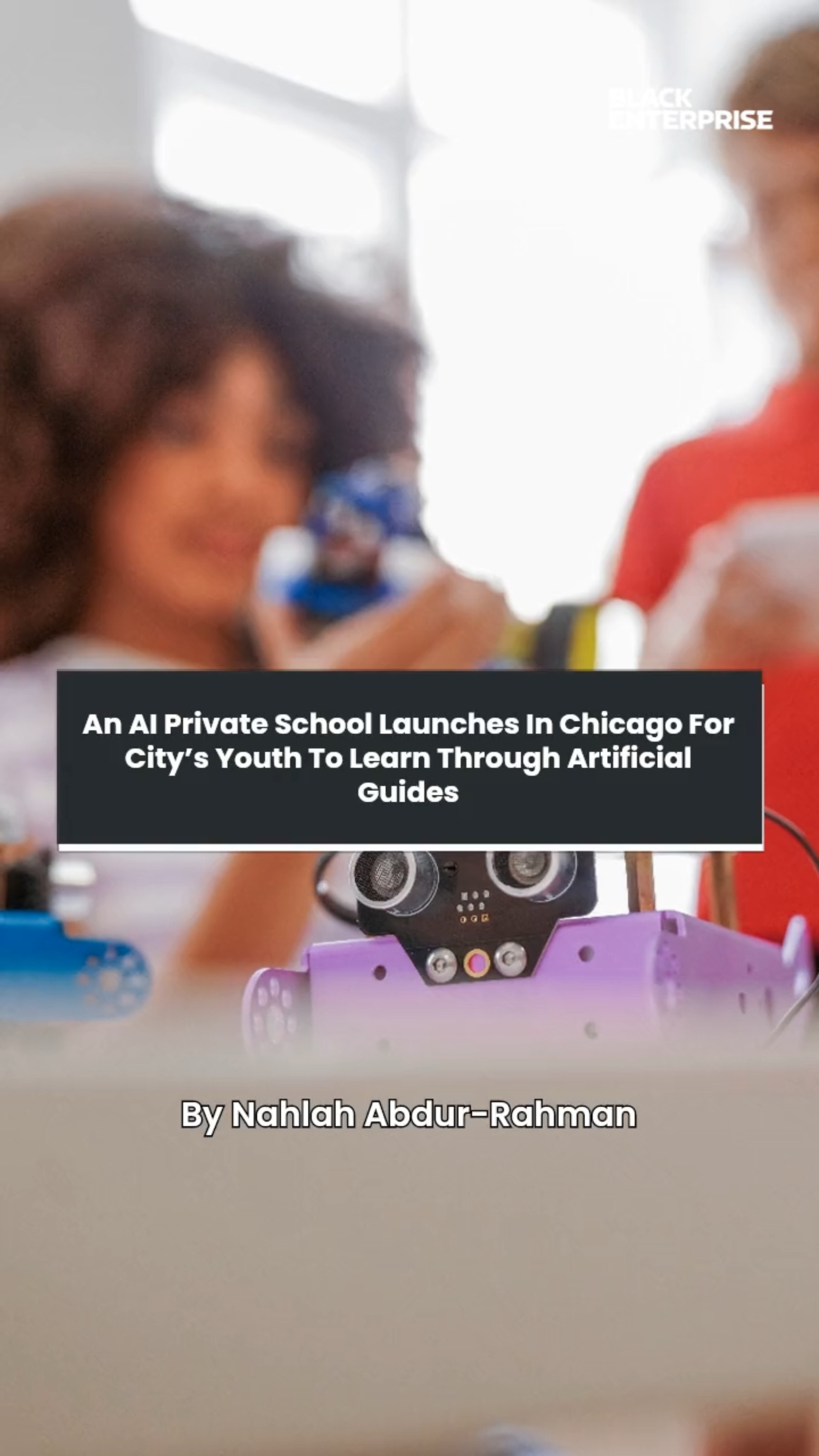 An AI private school launches in Chicago for city's youth to learn ...