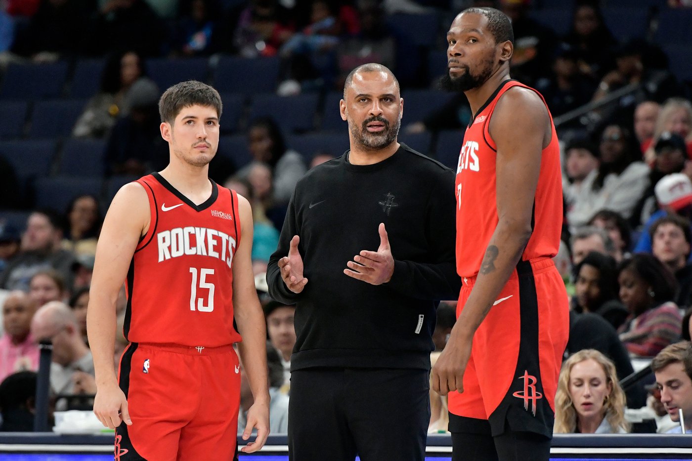 Kevin Durant, LeBron James meet in playoffs for 4th time when Rockets ...
