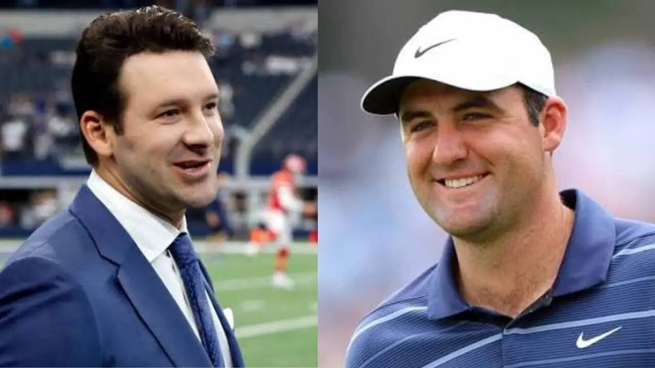Scottie Scheffler sends warning after NFL star Tony Romo beat Jordan ...
