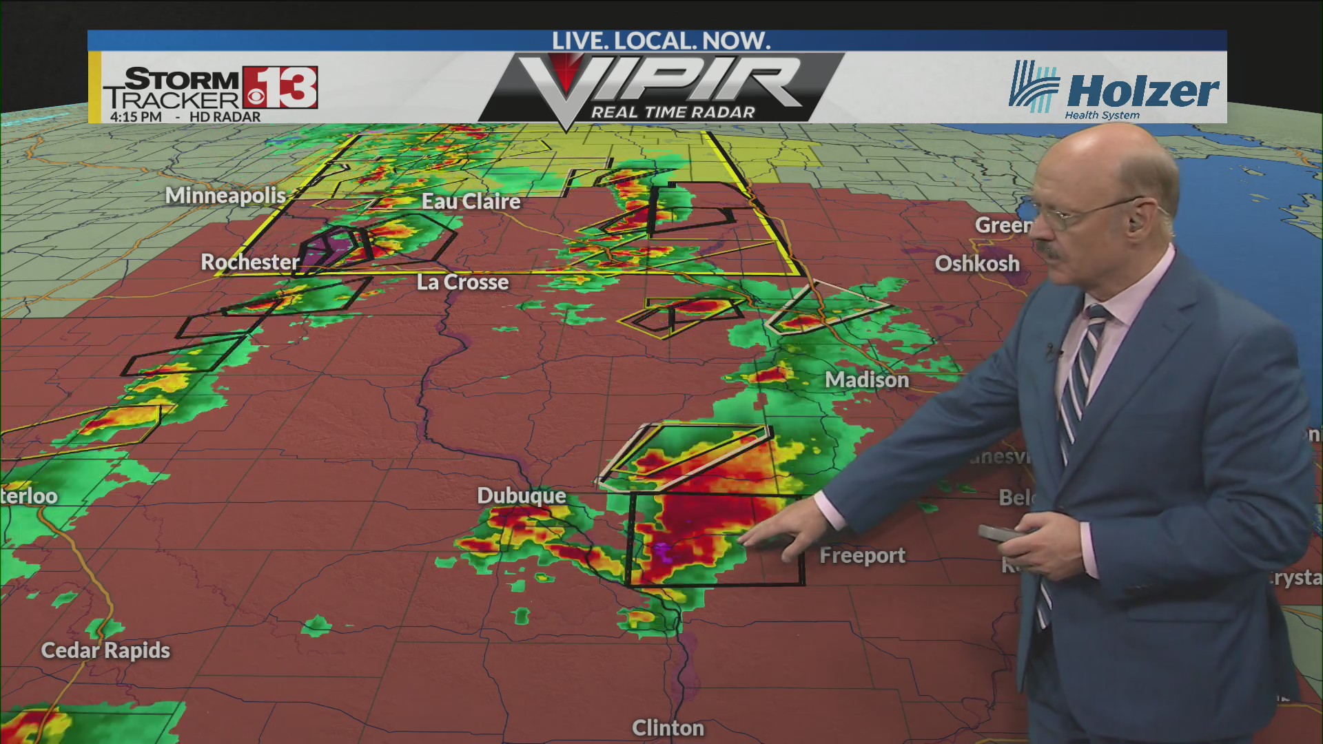 Strong to severe storms possible Saturday (April 18) and a big cooldown