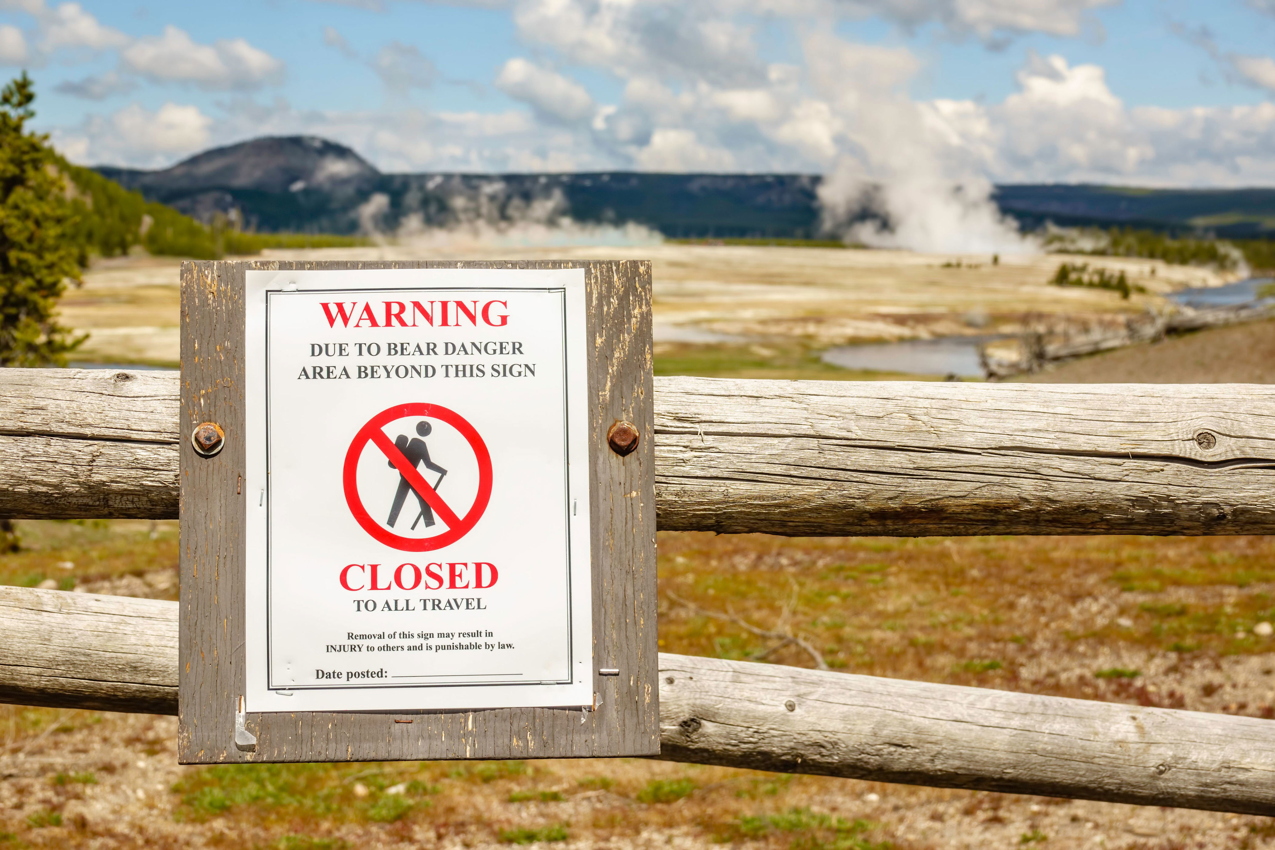 Yellowstone National Park’s mysterious sign theft leaves visitors ...