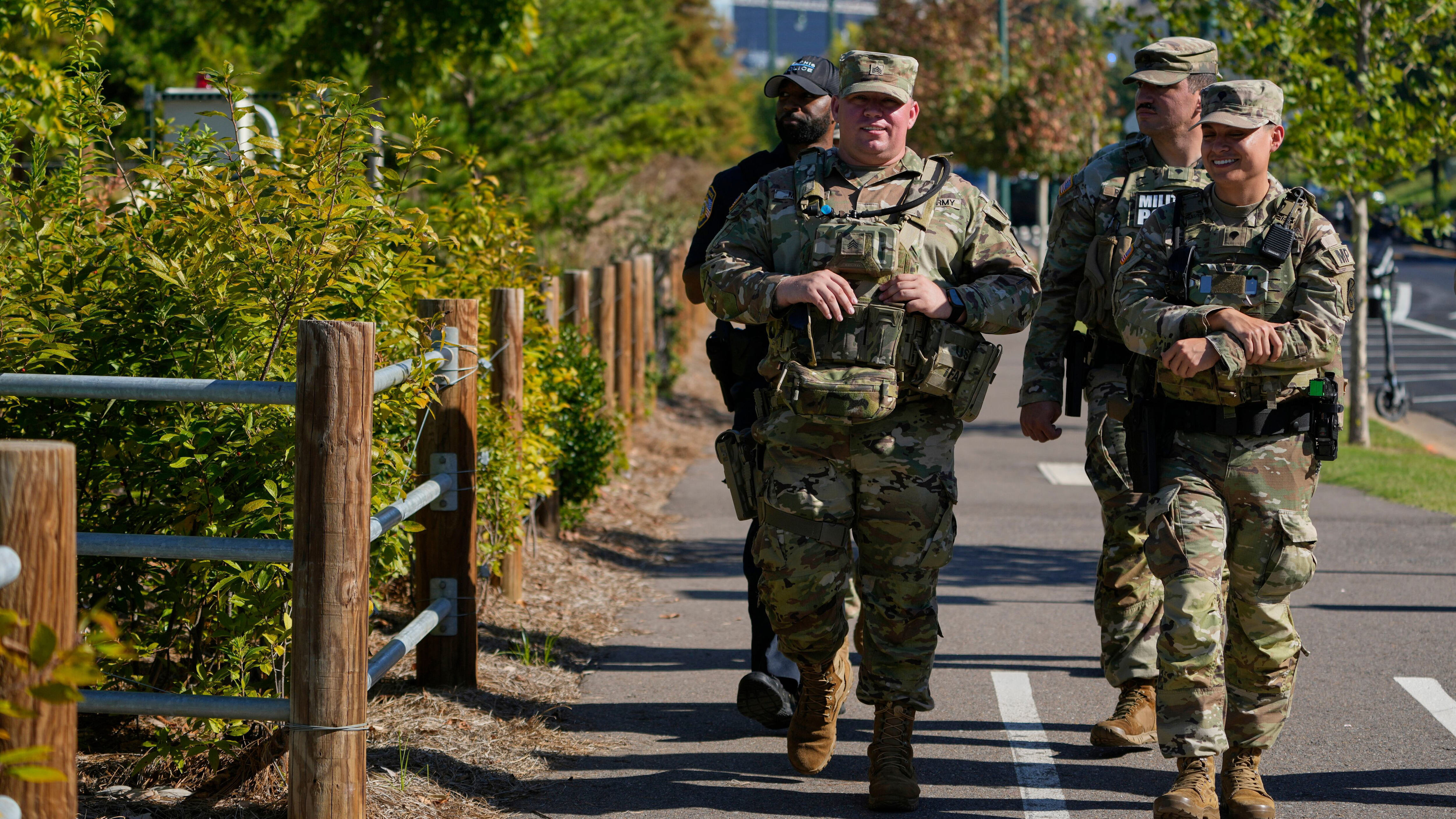 National Guard 'follows the Constitution,' general says of troops ...