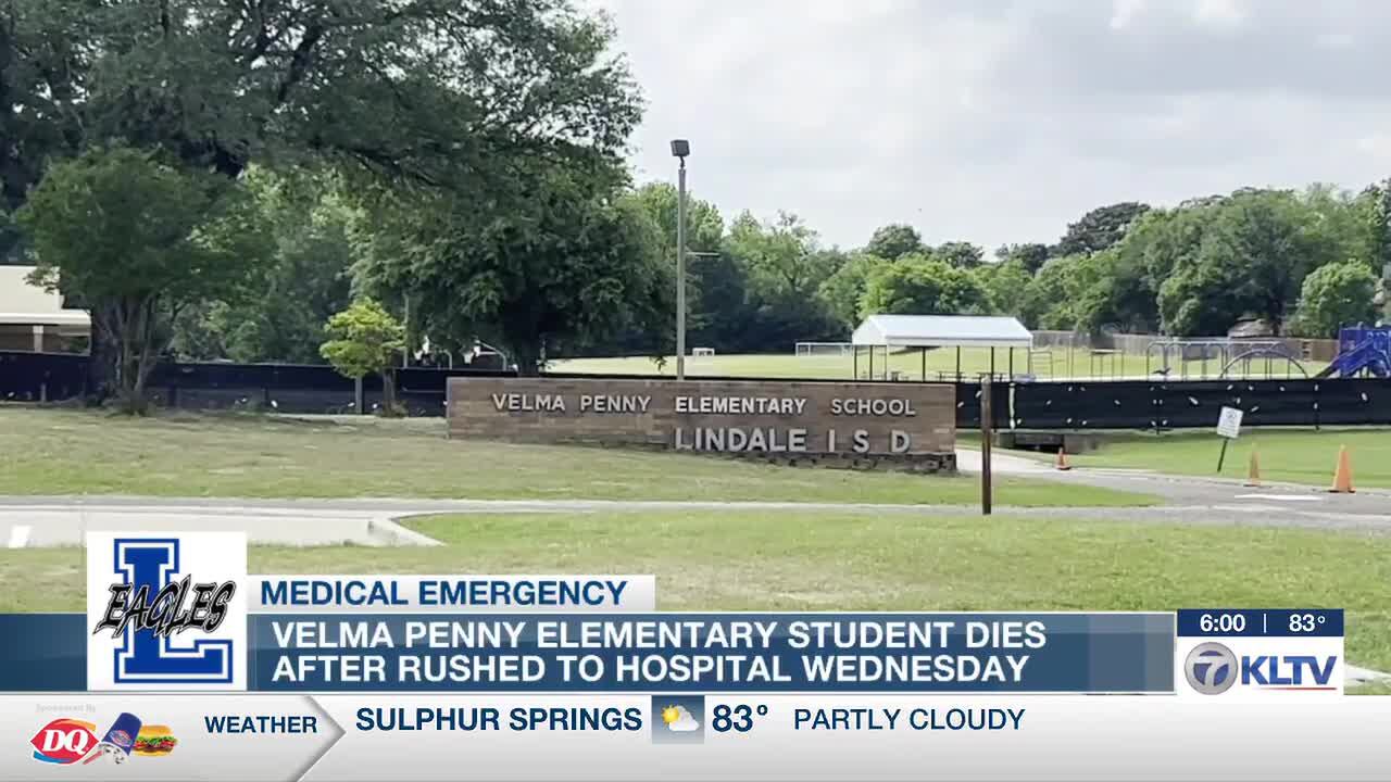Lindale elementary student dies following medical emergency on campus