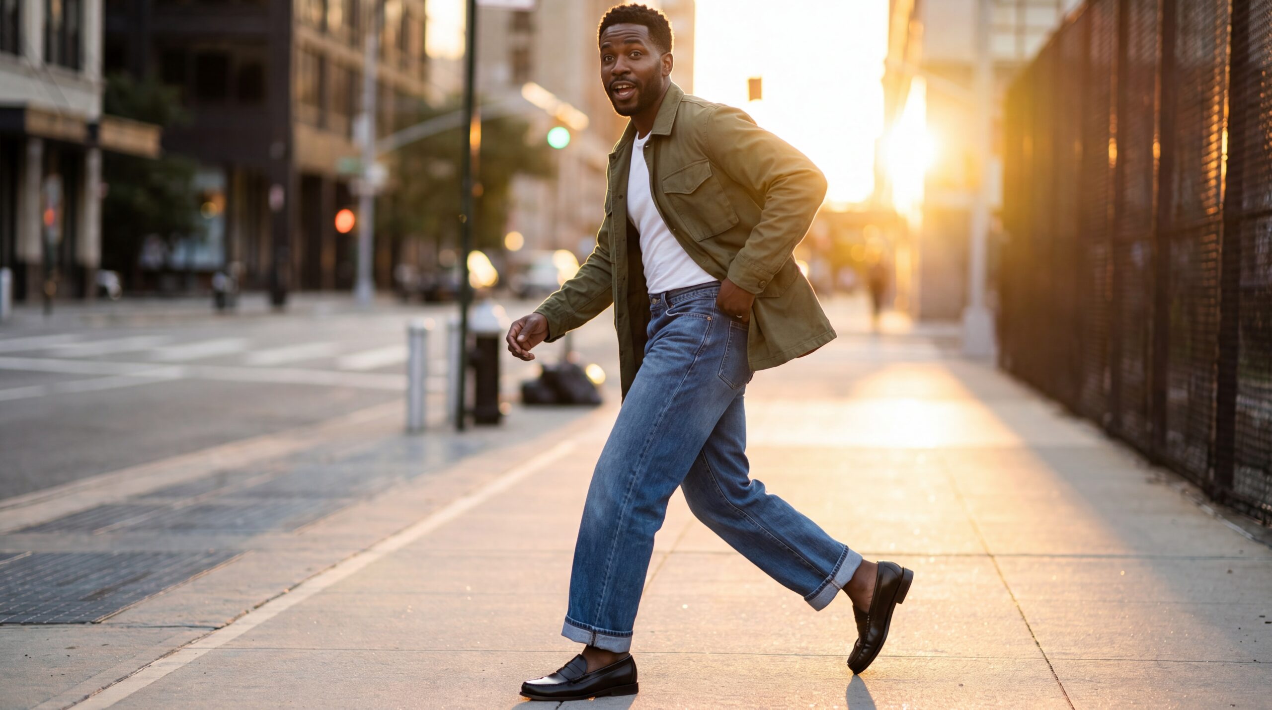 These 6 shoes make wide leg jeans peak 2026 for men