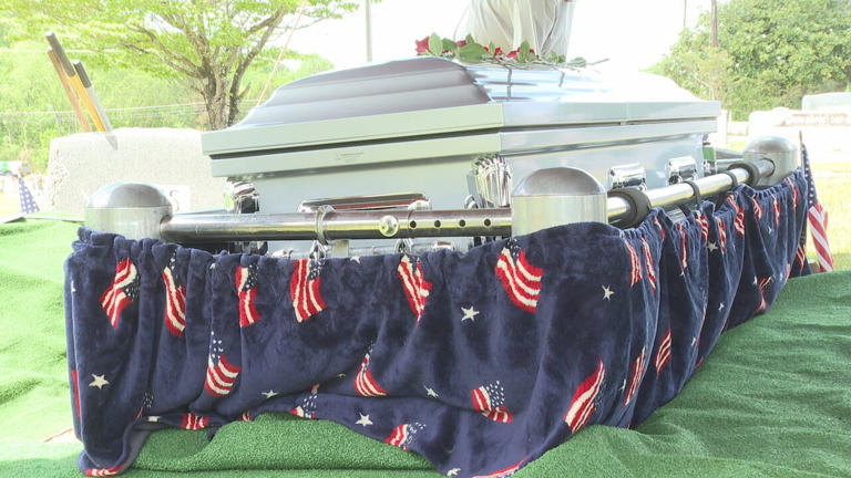WWll POW Edwin E. Ross laid to rest after an 84-year journey home