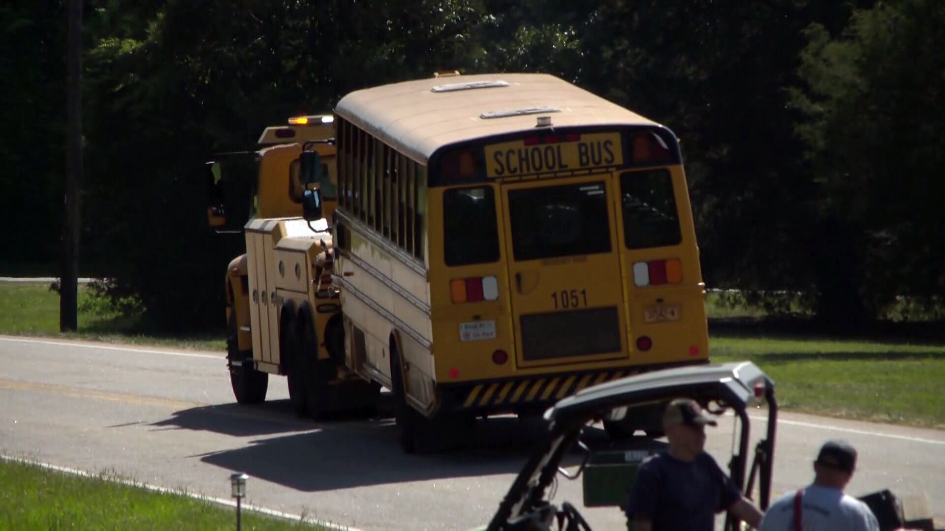 Woman cited after crashing into Charlotte-Mecklenburg school bus ...