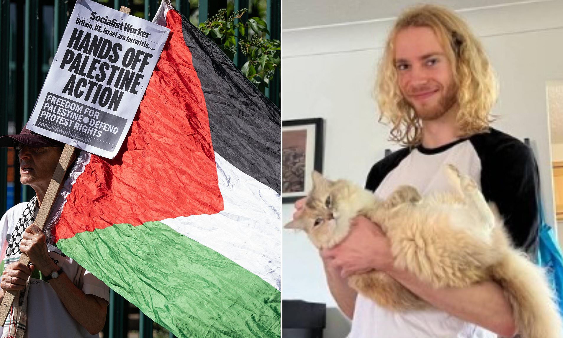 Sergeant feared spine 'shattered' after Palestine Action activist hit ...
