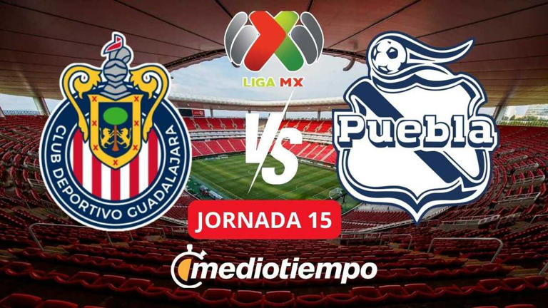 ¿Quién transmite el Chivas vs Puebla de la Liga MX? Jornada 15 canal y ...