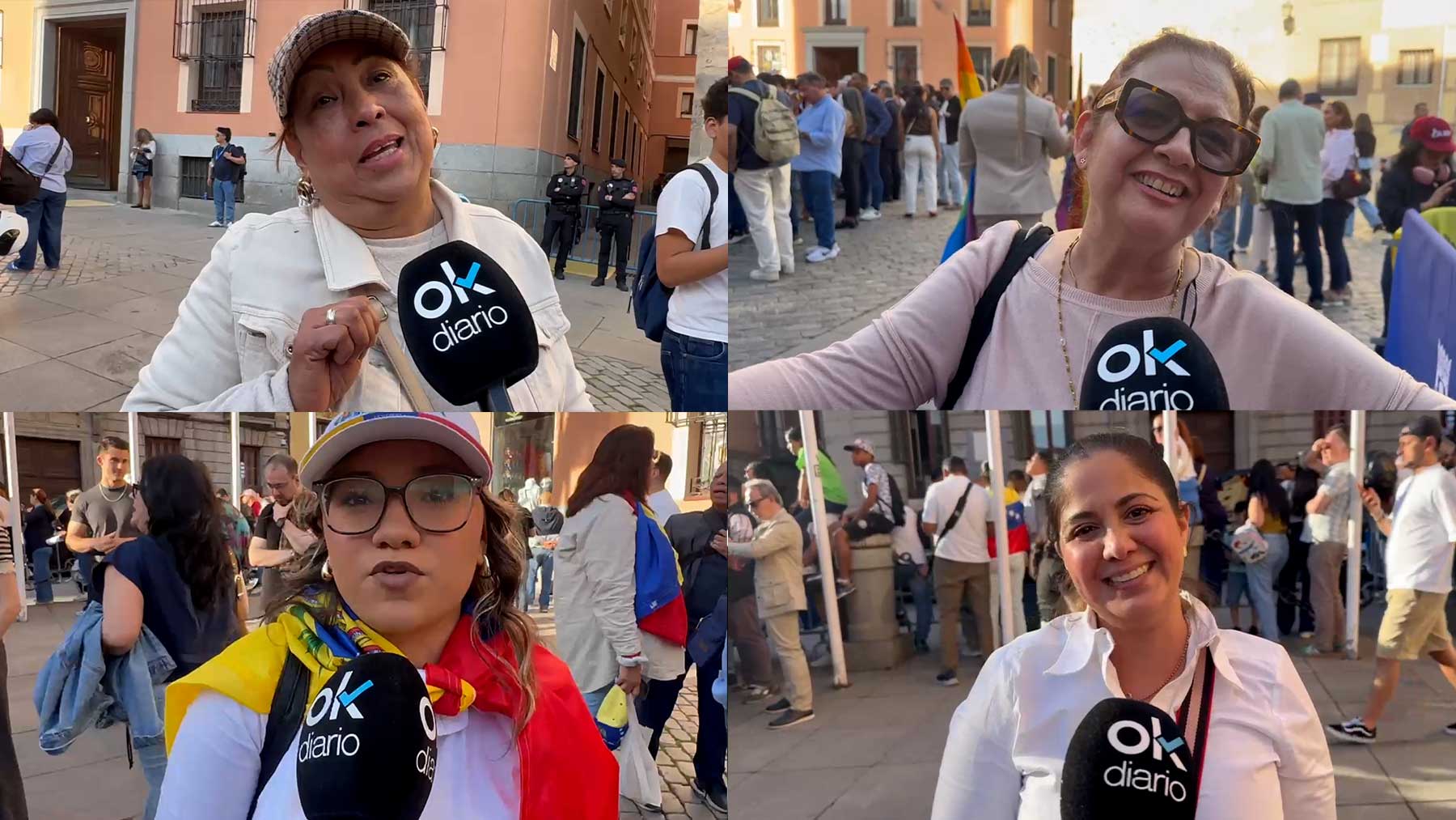 Una multitud arropa a María Corina Machado frente al Ayuntamiento de ...