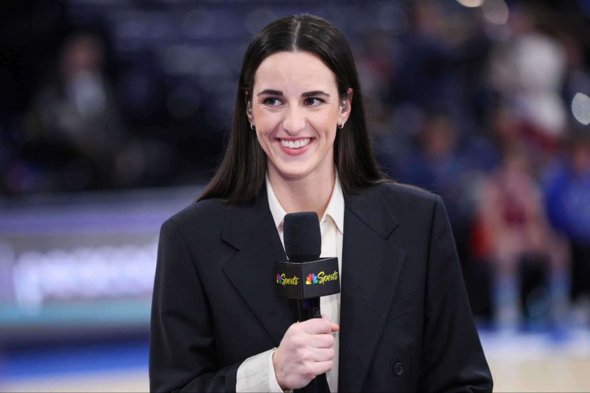 Caitlin Clark celebrates teammate Aliyah Boston's historic deal