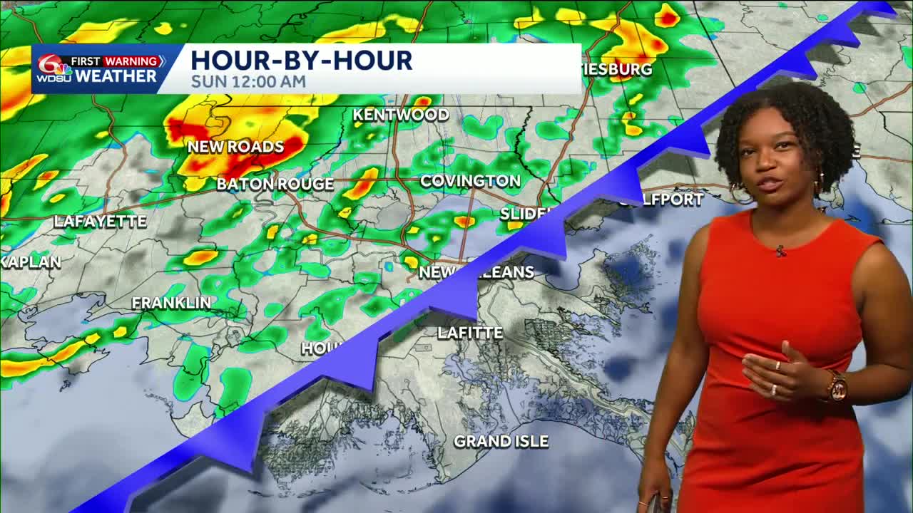 Warm first half of the weekend before a cold front drops temperatures