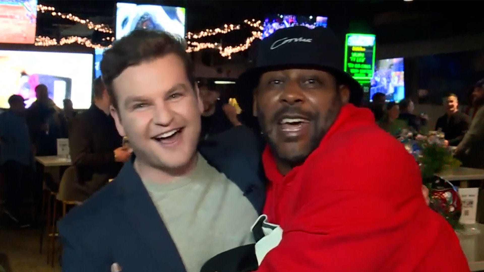 Patriots legend Ty Law shows love to Maine reporter after bumping into ...