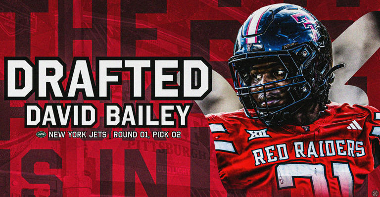 Texas Tech’s David Bailey drafted by New York Jets