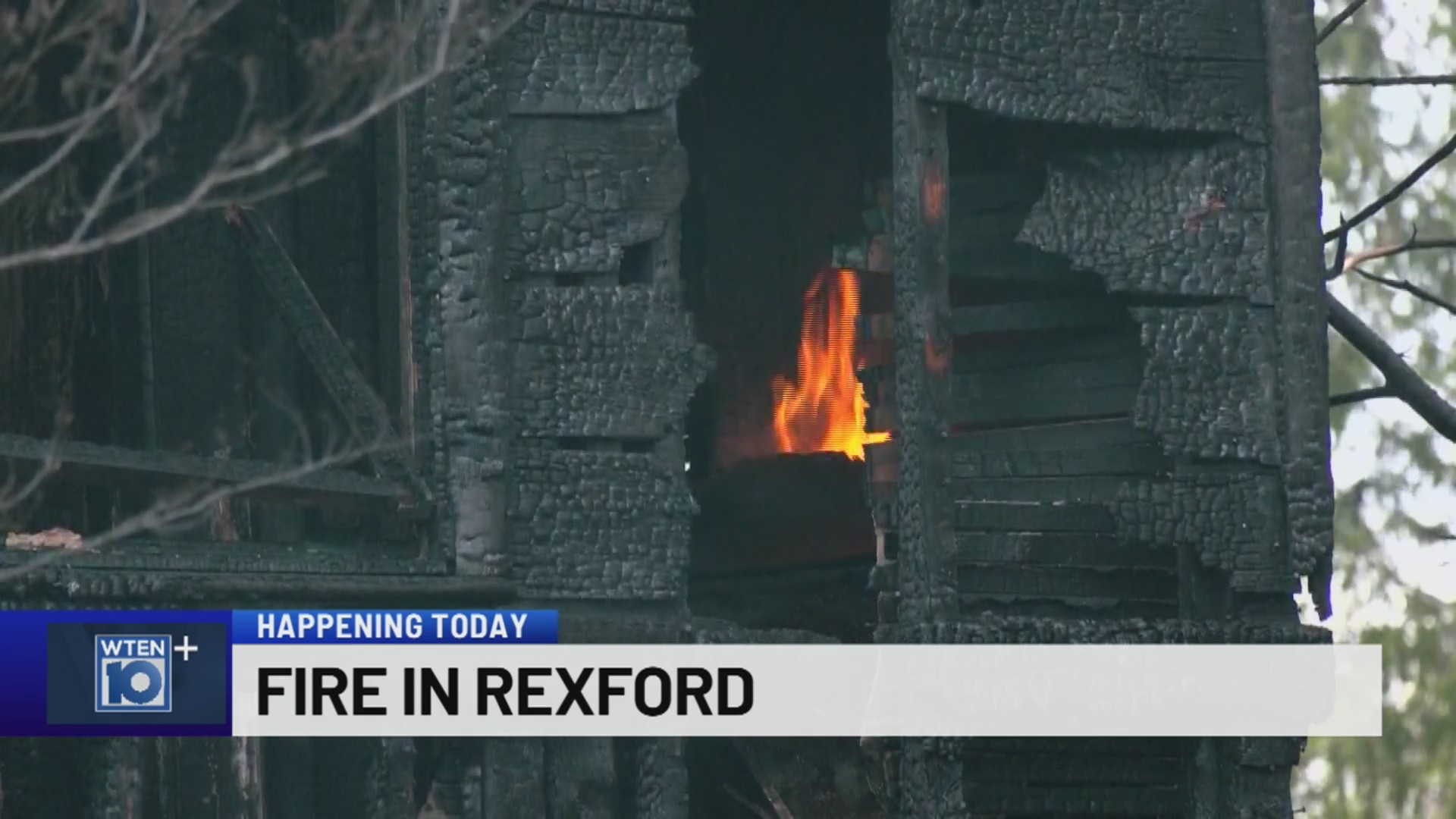 Crews demolish home after fire in Rexford