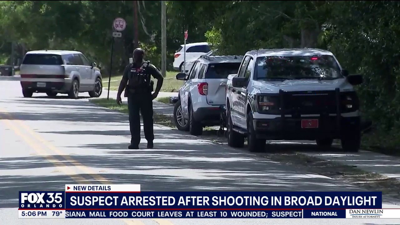 Man hospitalized, suspect in custody after Apopka shooting