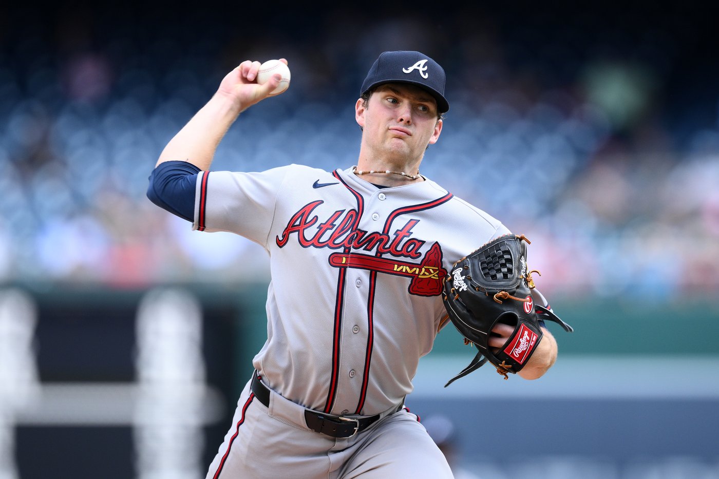 Braves' JR Ritchie rebounds from 1st pitch home run to win major league ...