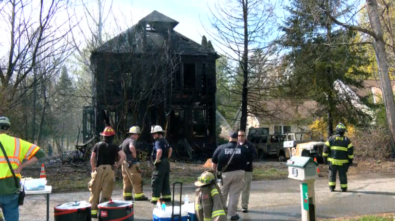 Multiple agencies respond to fire in Rexford