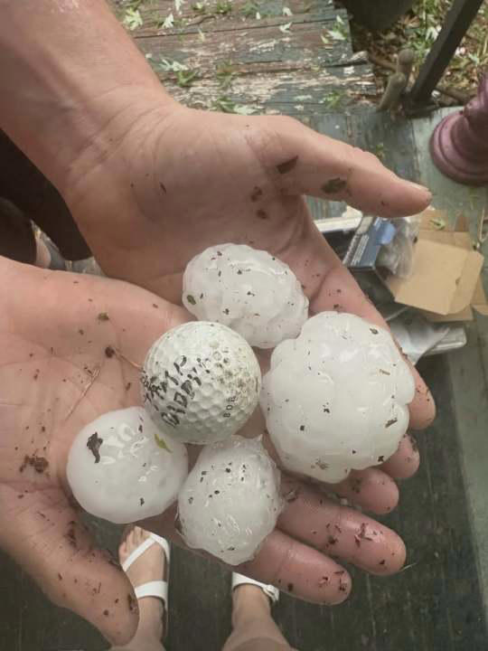 Tornadoes, hail hit KSN viewing area