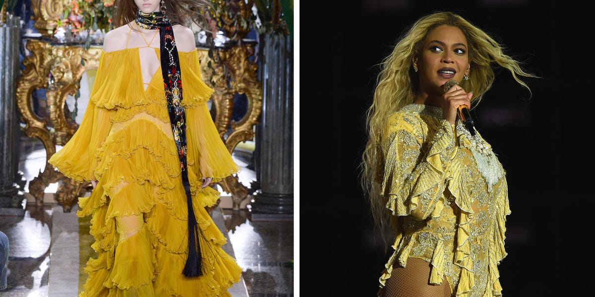 Ten years on, Beyoncé’s yellow revenge dress is still a masterpiece