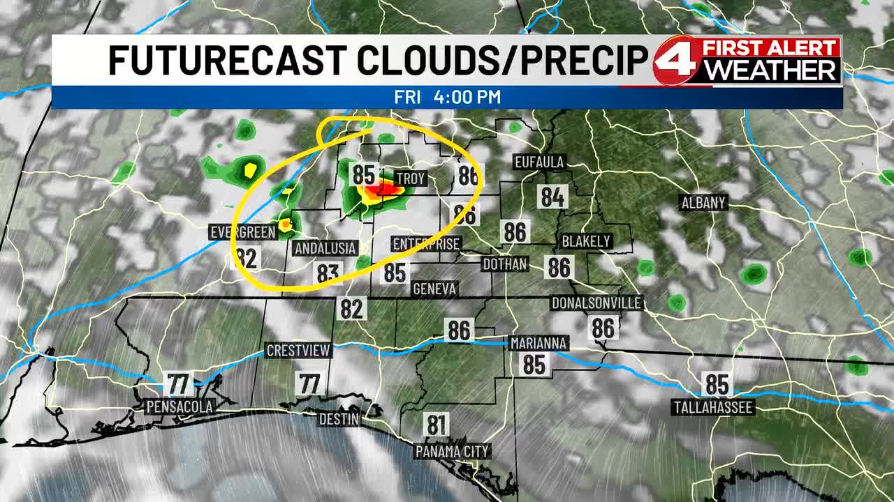 Spotty storm chances return, but many stay dry through early next week