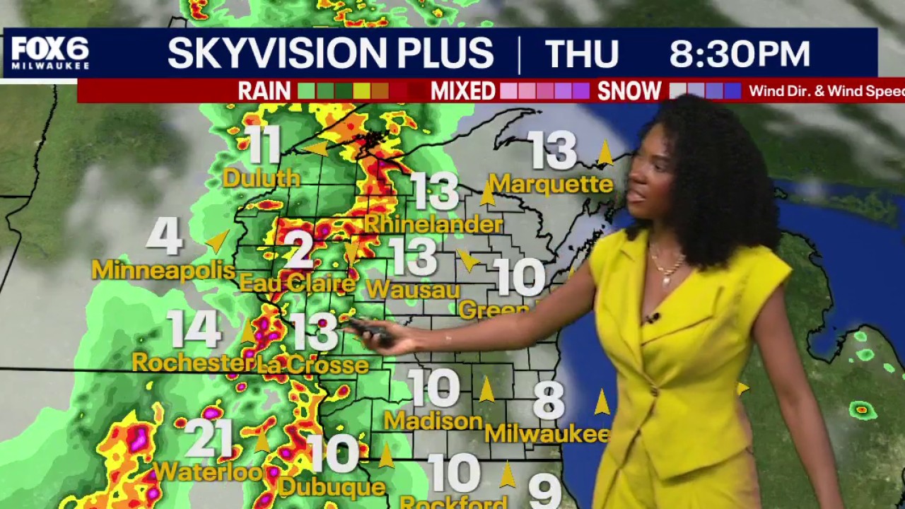 Wisconsin weather experts: Chance of rain and storms