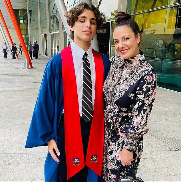 Australian student Zander, 21, had a headache as he boarded a flight ...