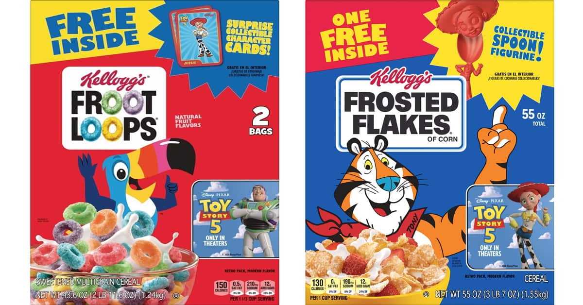 Kellogg’s is bringing back cereal box toys