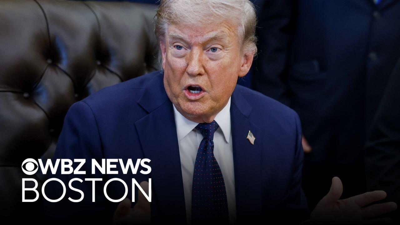 President Trump says he won't be rushed to make a deal with Iran