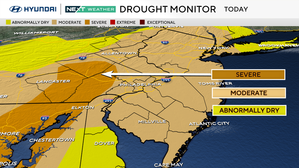 Drought conditions in Philadelphia region worsen amid recent record ...