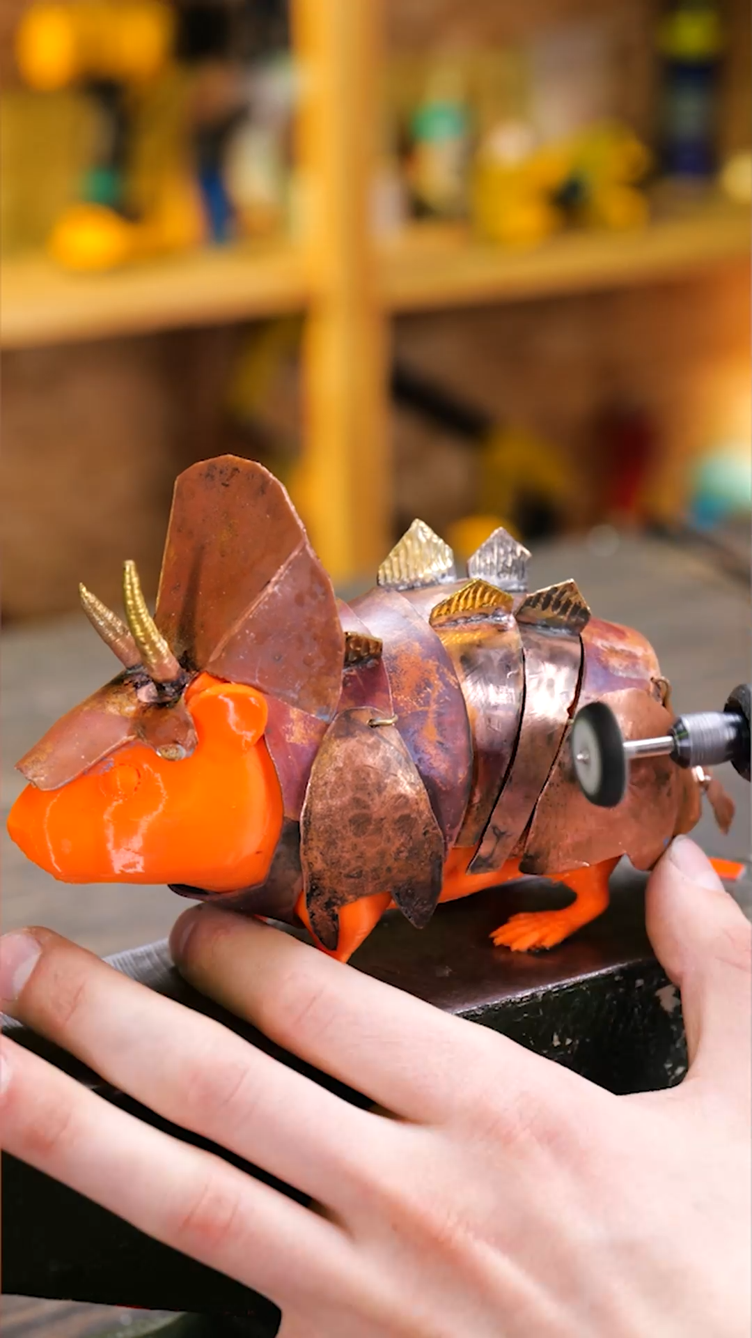 A stunning masterpiece of craftsmanship in armor design