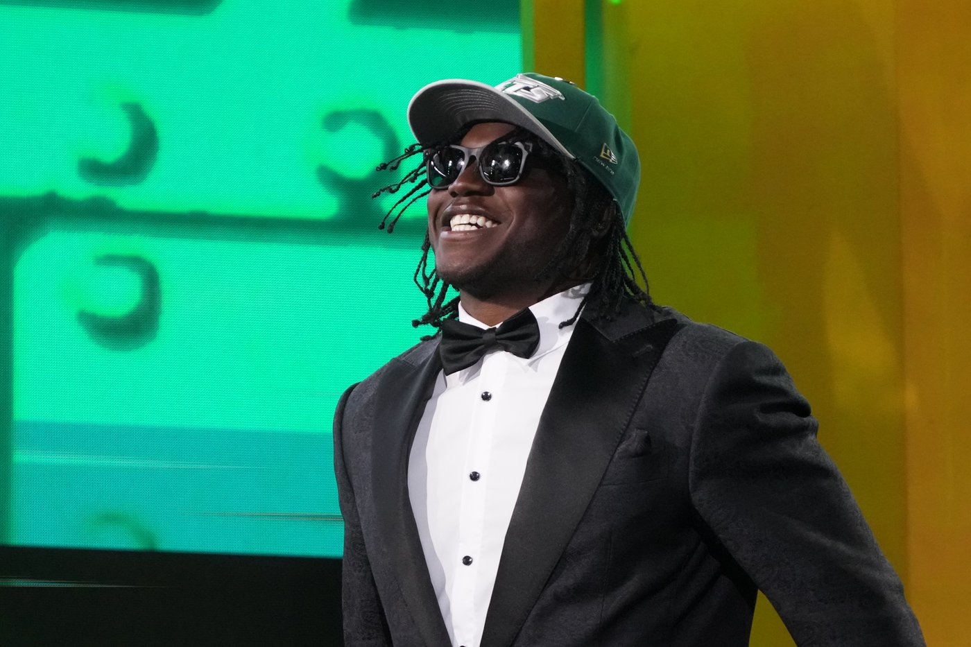 Jets select Texas Tech edge rusher David Bailey with the No. 2 overall pick