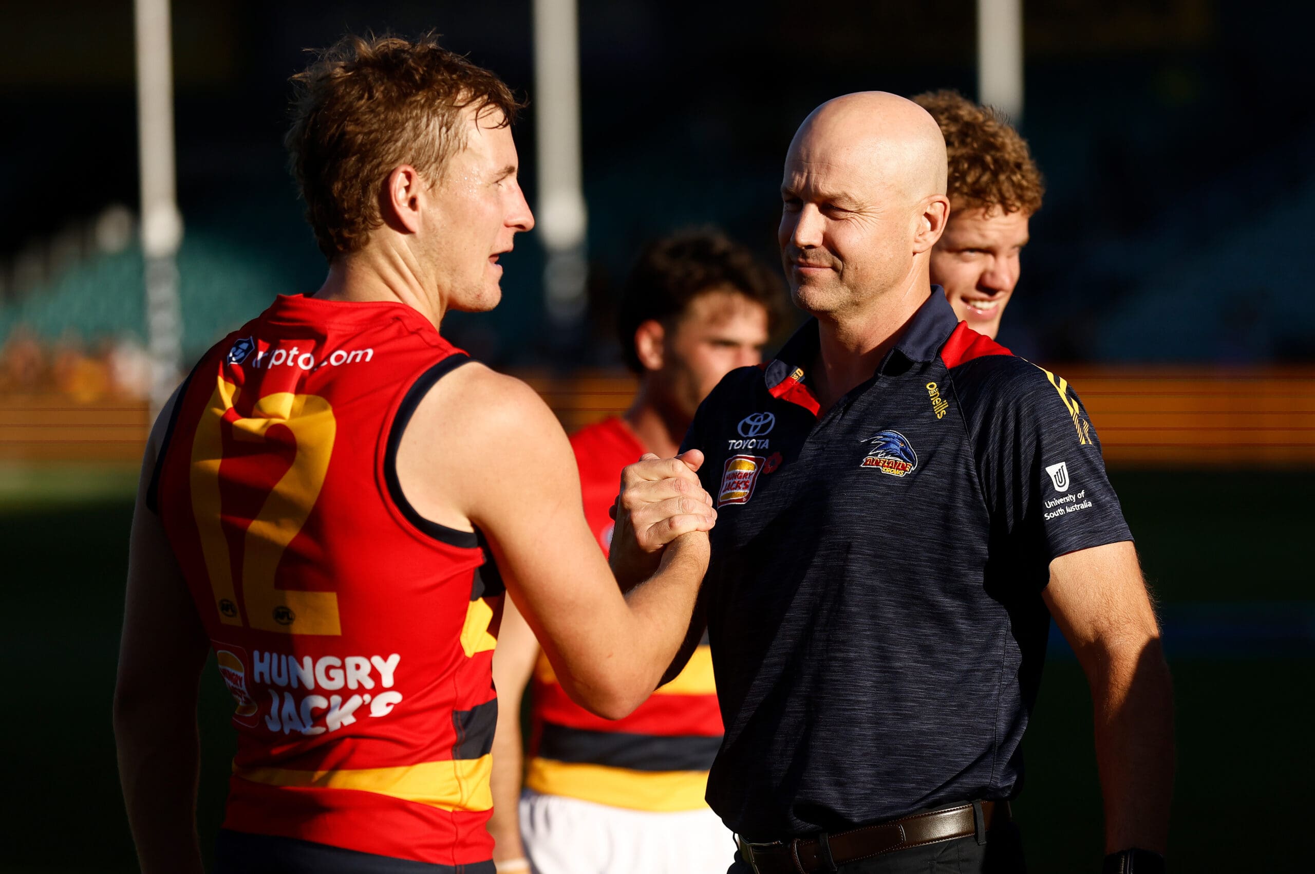 Adelaide captain returns to training, but will he play?