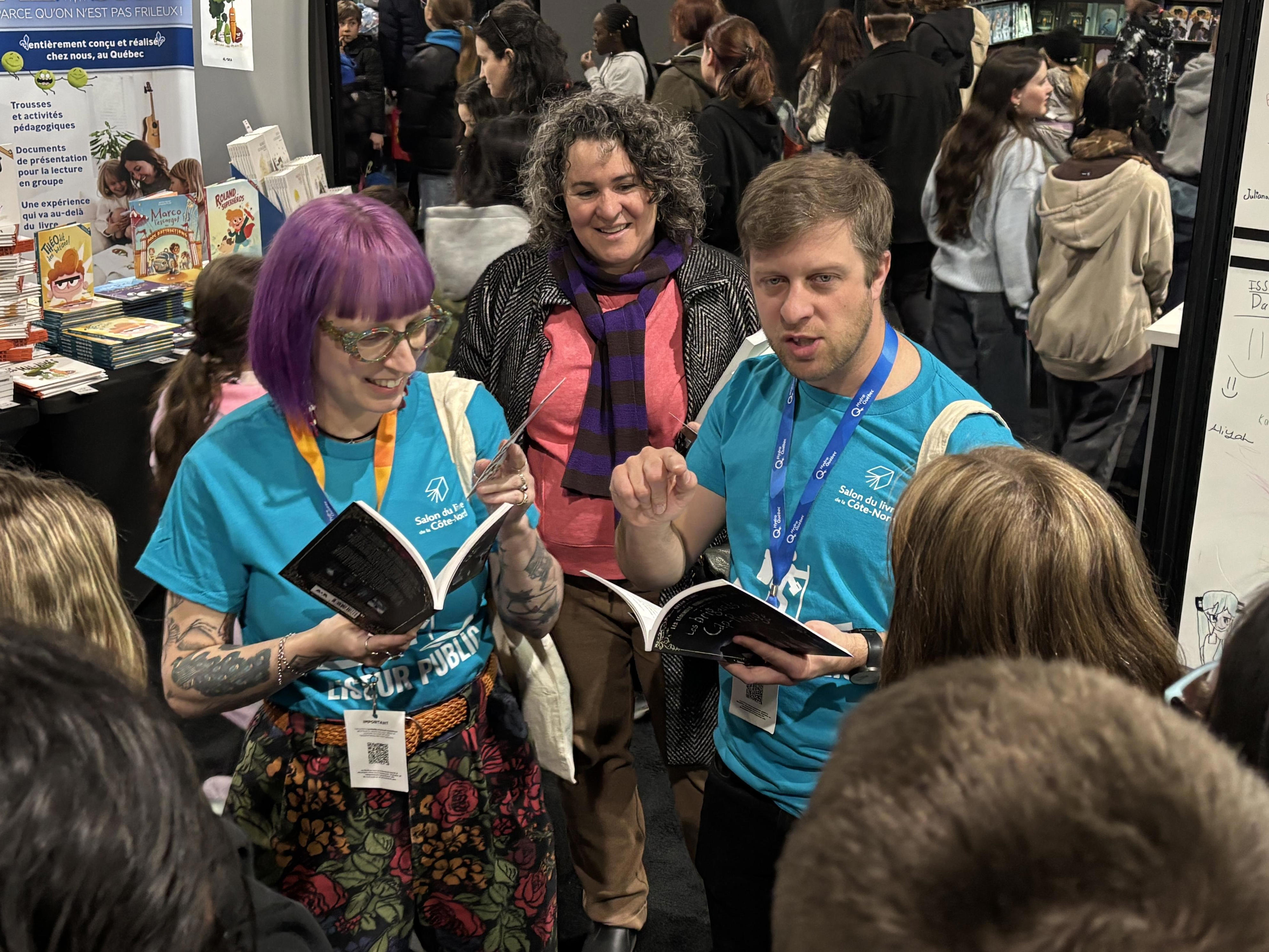 Salon du livre de la Côte-Nord : lire à haute voix pour reconquérir la ...